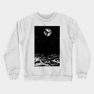 On The Moon Crewneck Sweatshirt